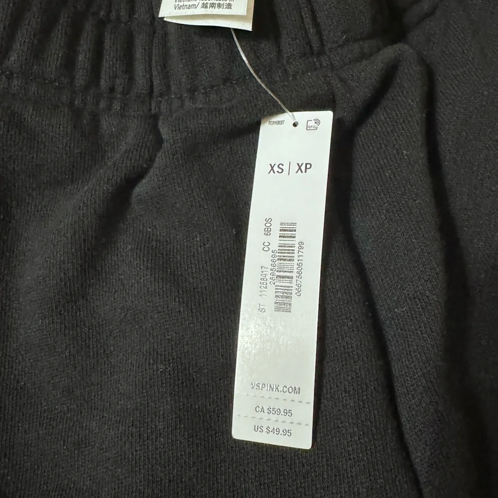 PINK Victoria's Secret Black Track Pants - Picture 4 of 5
